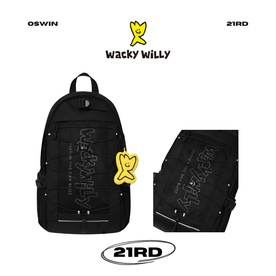 韓國 Wacky Willy 小飛人 機能後背包