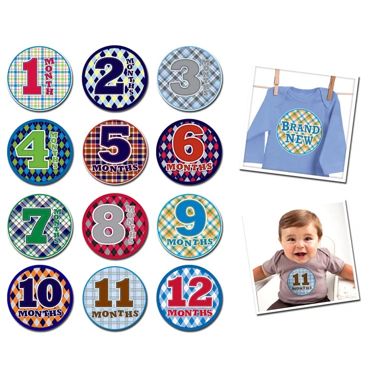 StickyBellies 寶寶月份貼紙 (多款可選)