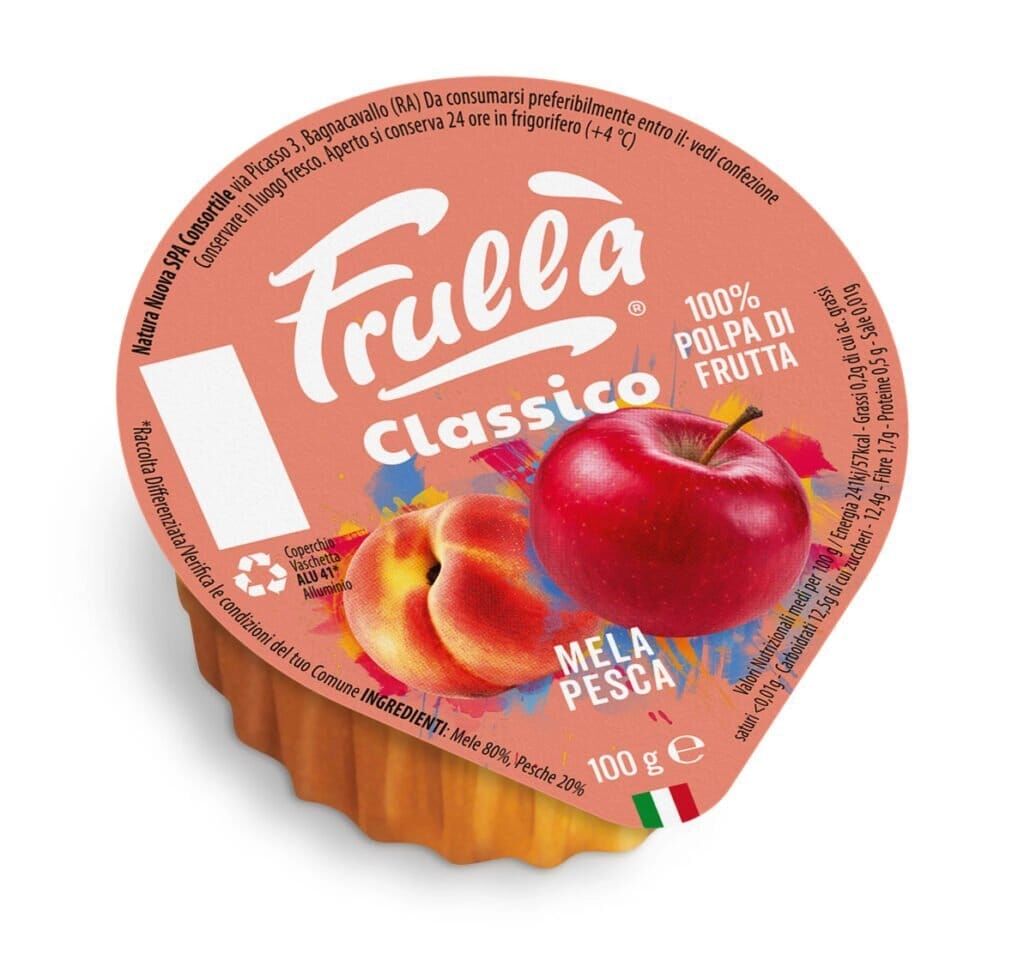 Frulla 無添加糖天然無麩質烤蘋果杯裝果蓉 100g