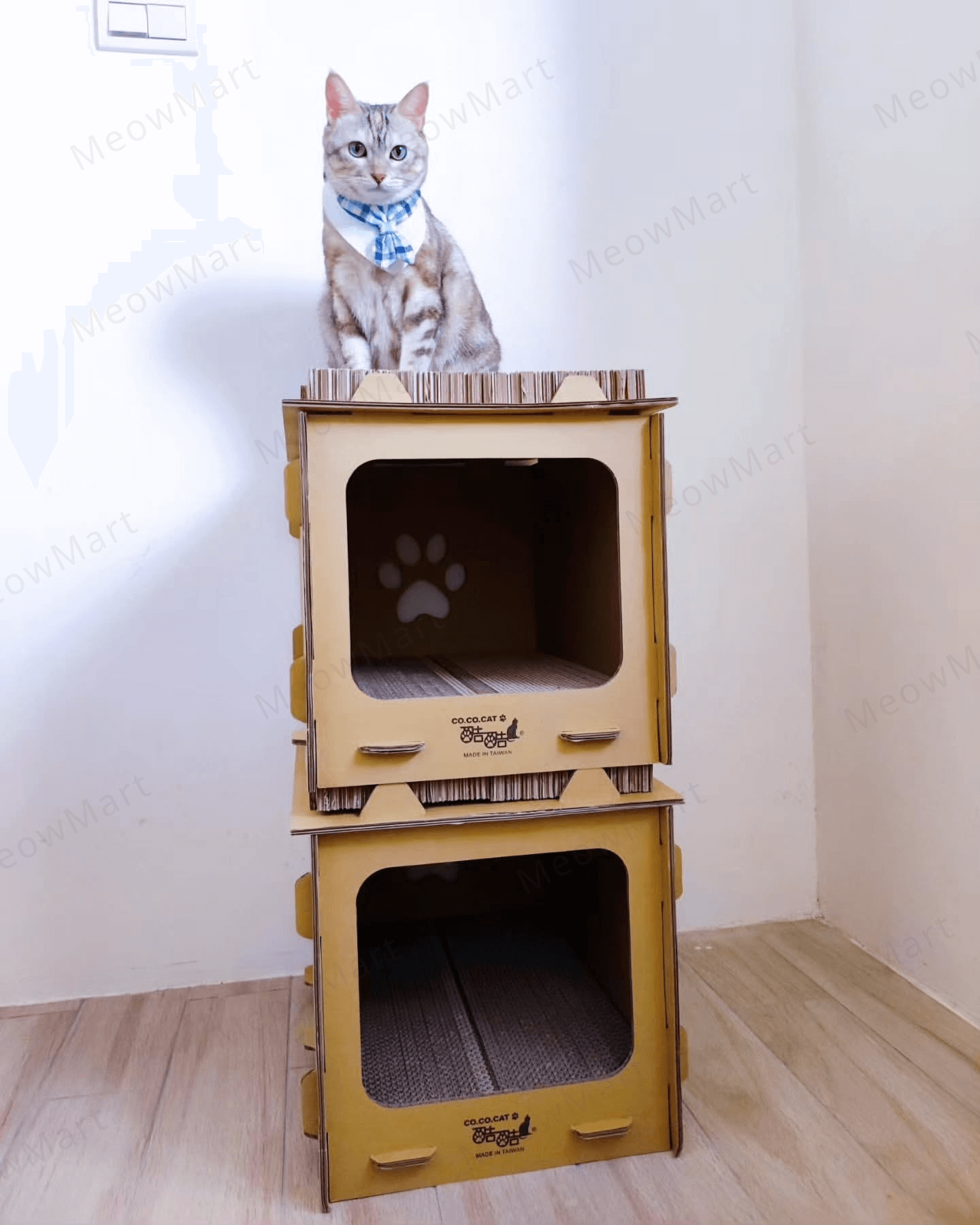 台灣CO.CO.CAT酷酷貓｜DIY貓屋貓抓板
