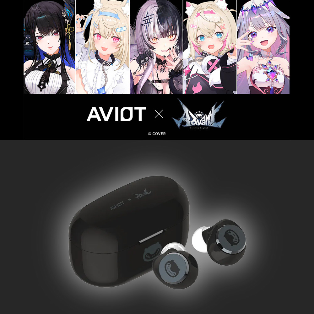 AVIOT TE-V1R-HE2 "Hololive English -Advent-" 真無線耳機