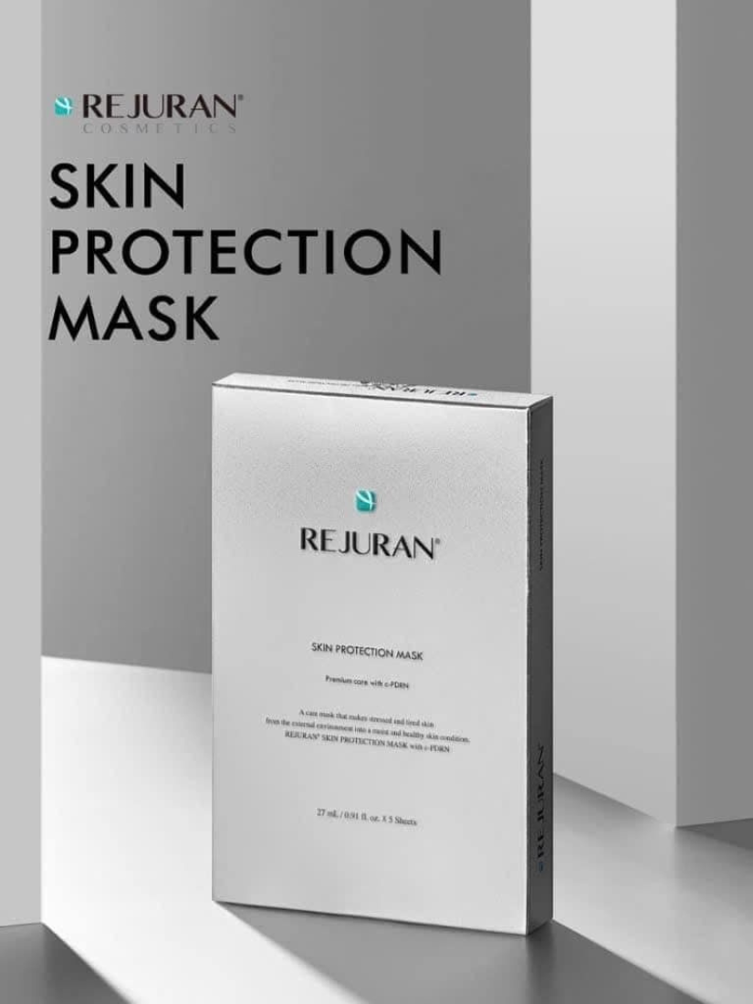 【 預購 】REJURAN 麗珠蘭 嬰兒水光針修復煥膚面膜 Skin Protection Mask 27ml*5入 韓國