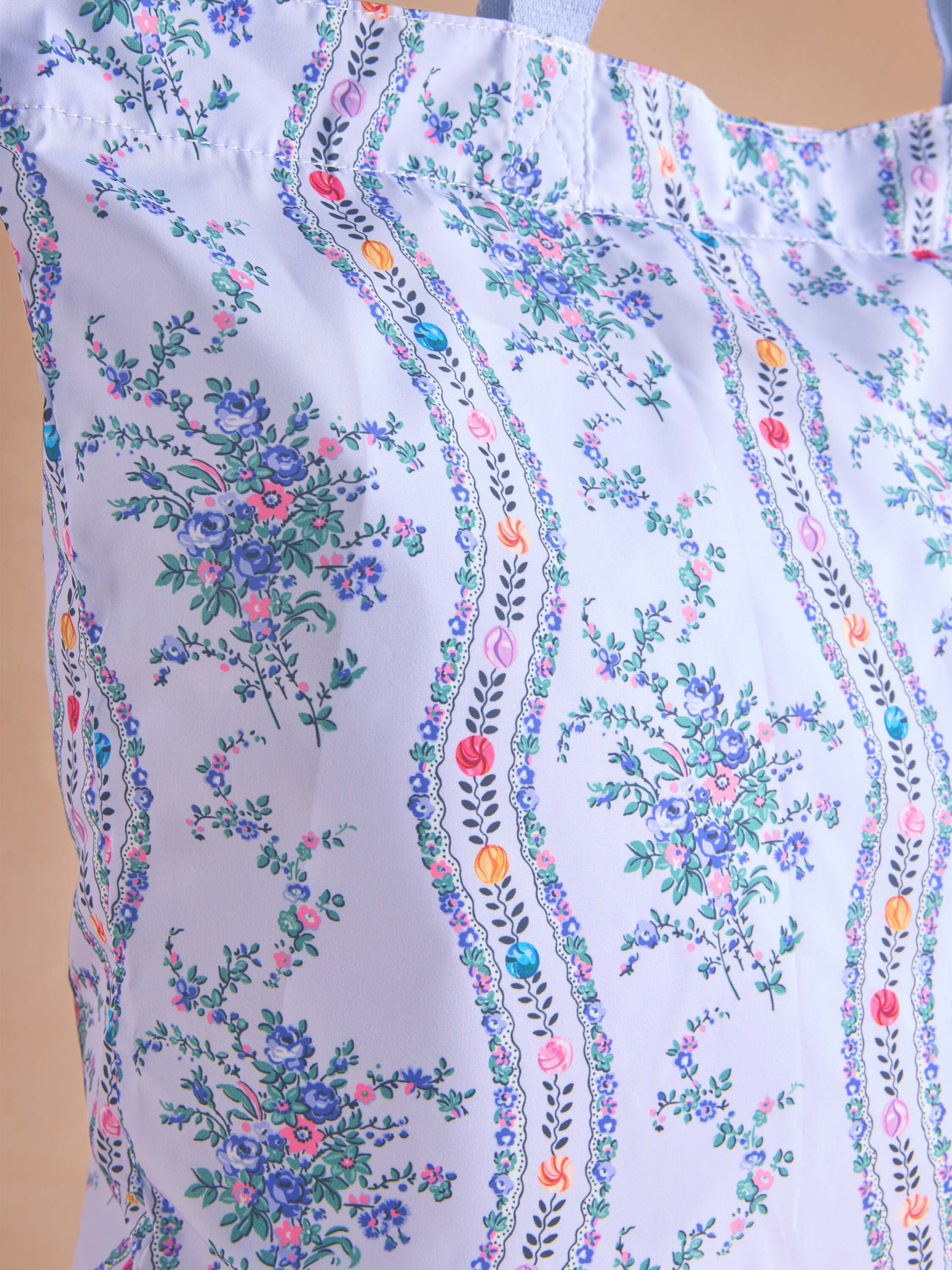 Archive Marble 大型可折疊拉鍊購物袋