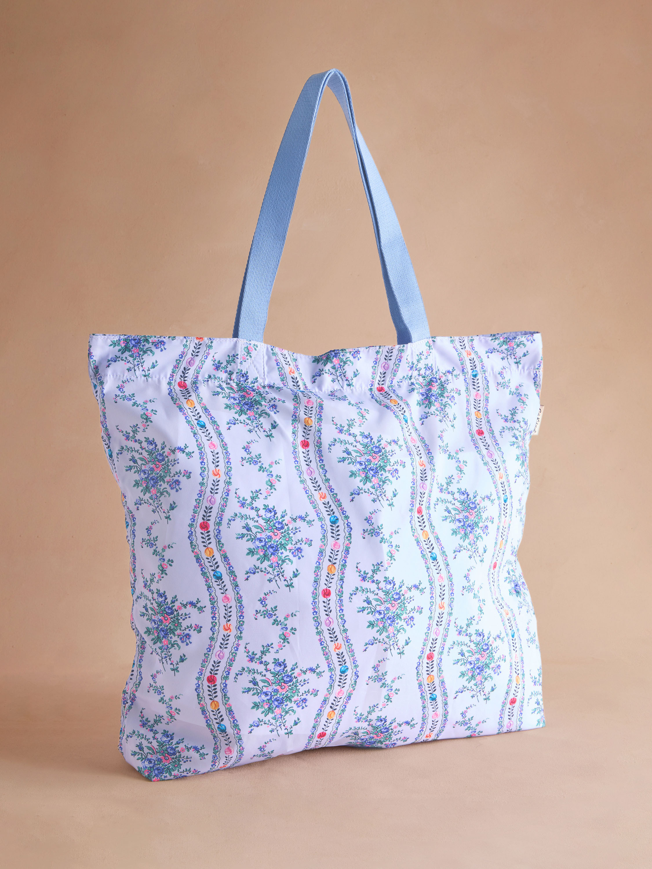 Archive Marble 大型可折疊拉鍊購物袋