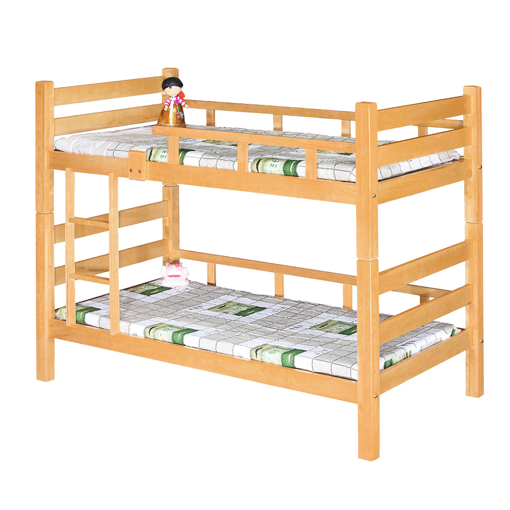 艾迪克3.5尺單人實木雙層床架