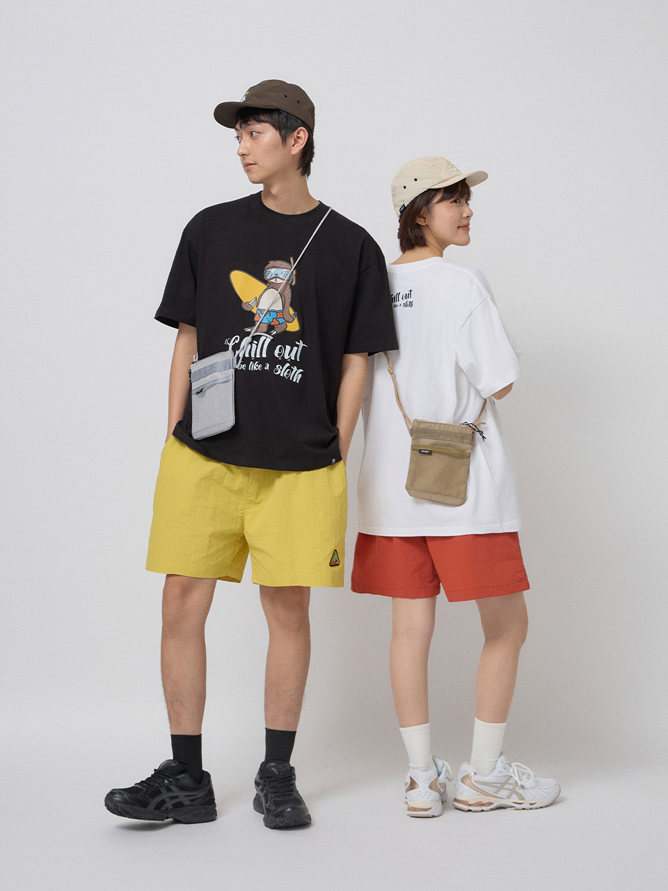 防潑水輕量尼龍小包