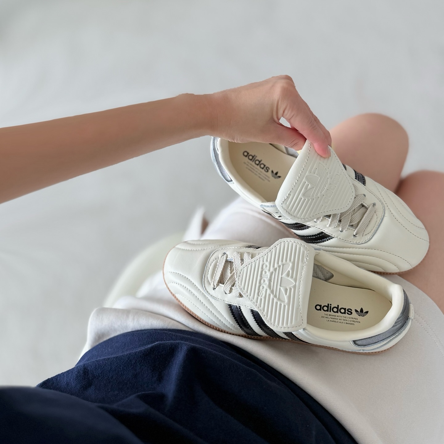 Adidas Originals Samba LT 奶油古銅 奶油色 翻鞋舌 長鞋舌 復古鞋 JP6143