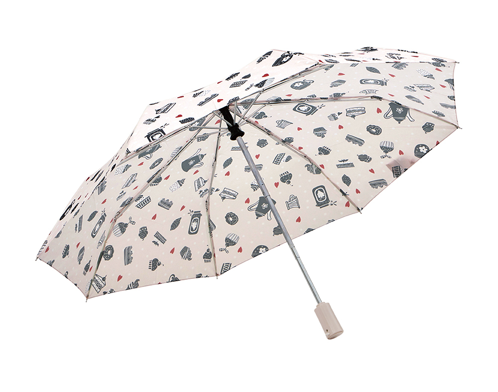 RAINSTORY午茶嘉年華抗UV個人自動傘