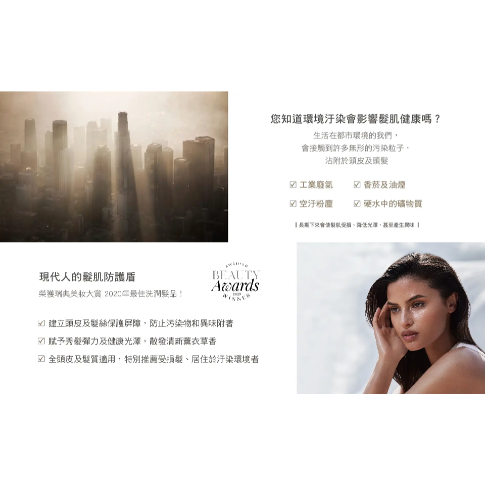 【樂森藥局】SACHAJUAN 洗髮露-防護抗污染 250ml