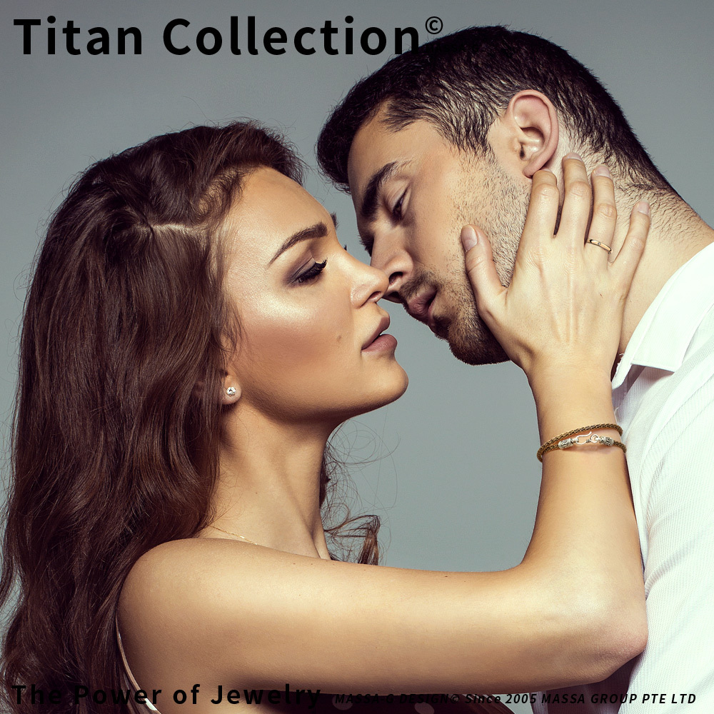 MASSA-G Titan銀鍺系列 阿特密斯Mini 3mm超合金鍺鈦手環(雙圈)