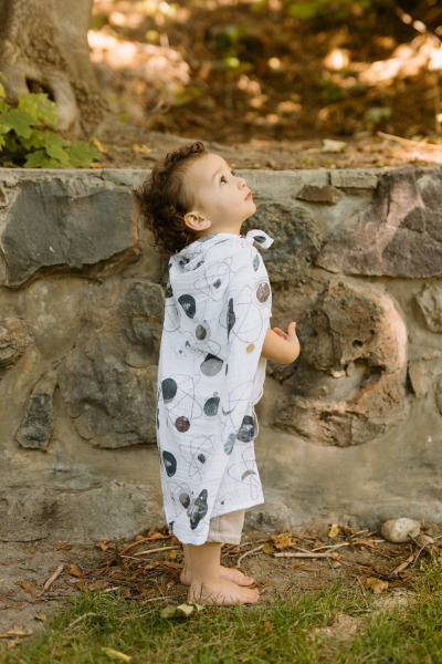 Little Unicorn 純棉紗布方巾四入組 (多款可選)