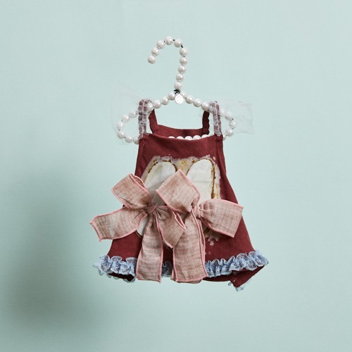 Louisdog Sandrine 無袖上衣／覆盆子紅