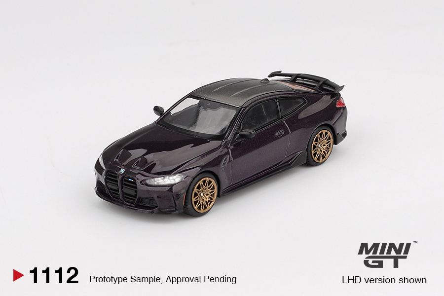 預訂:1/64 MINI GT BMW M4 M-Performance (G82) Daytona Violet (MGT01112-R)