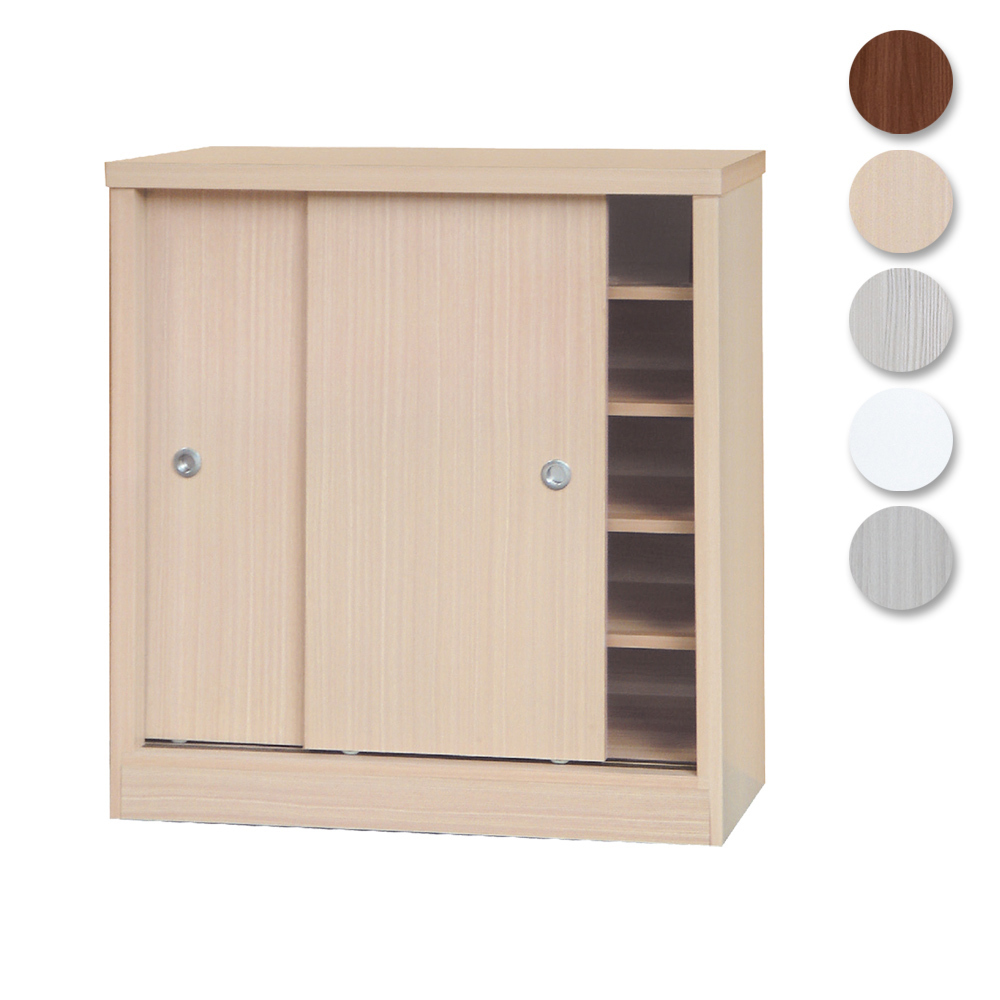 艾柏2.9尺推門/拉門鞋櫃(五色可選)