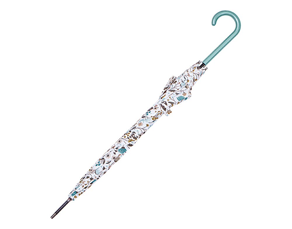 RAINSTORY沁綻花漾抗UV自動開直骨傘