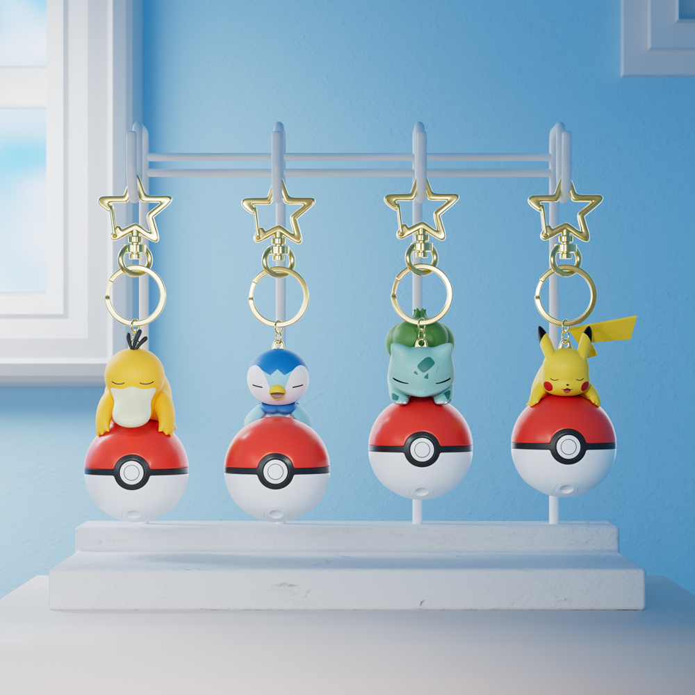 寶可夢萌萌系列發光掛飾