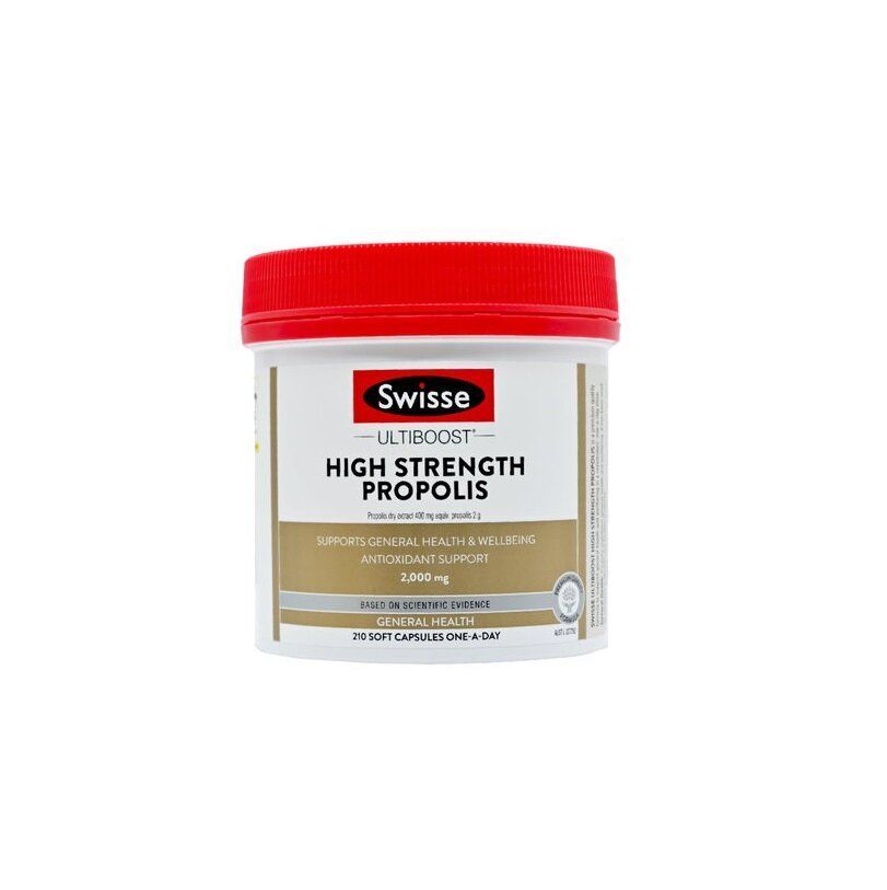 Swisse - Ultiboost 高濃度蜂膠膠囊 - 210粒(平行進口)
