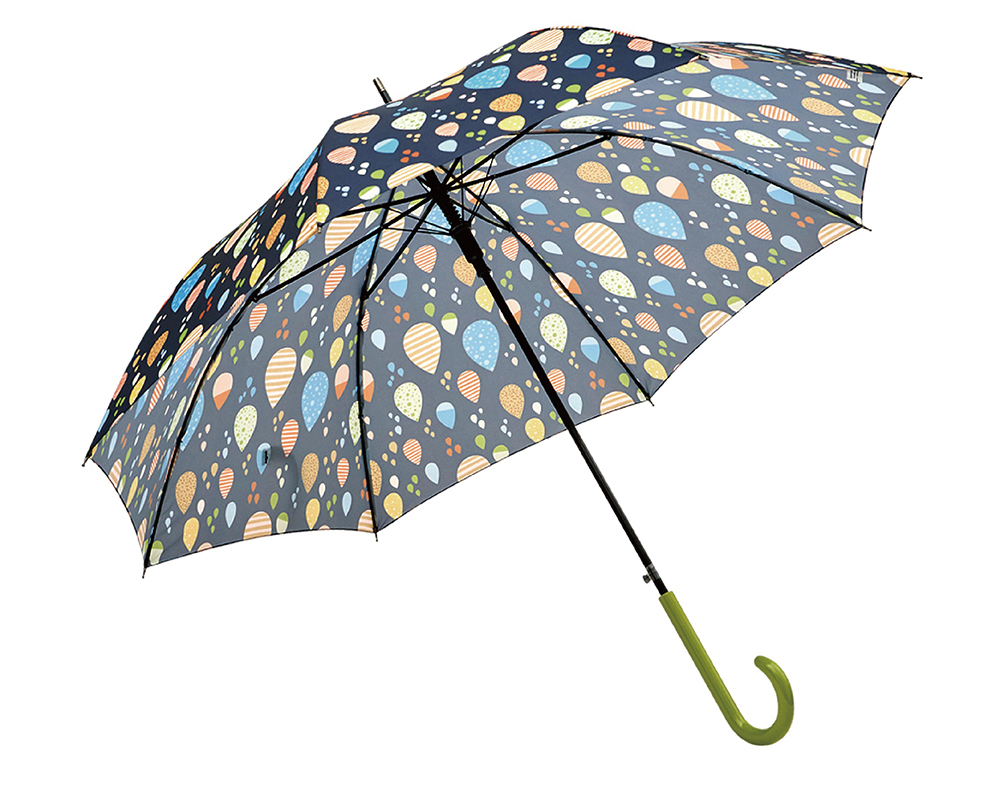 RAINSTORY繽紛雨點抗UV自動開直骨傘