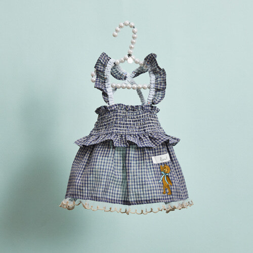 Louisdog 夏日泰迪格紋洋裝