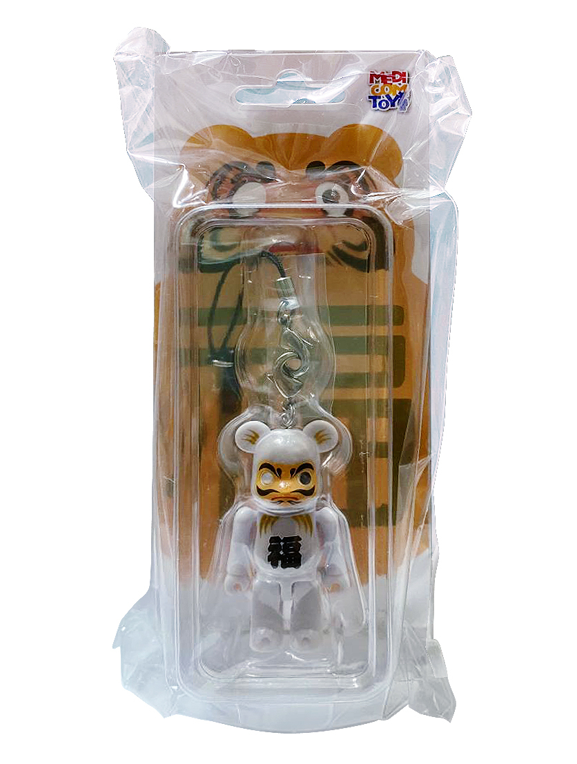Happy BEARBRICK 白達磨 70%