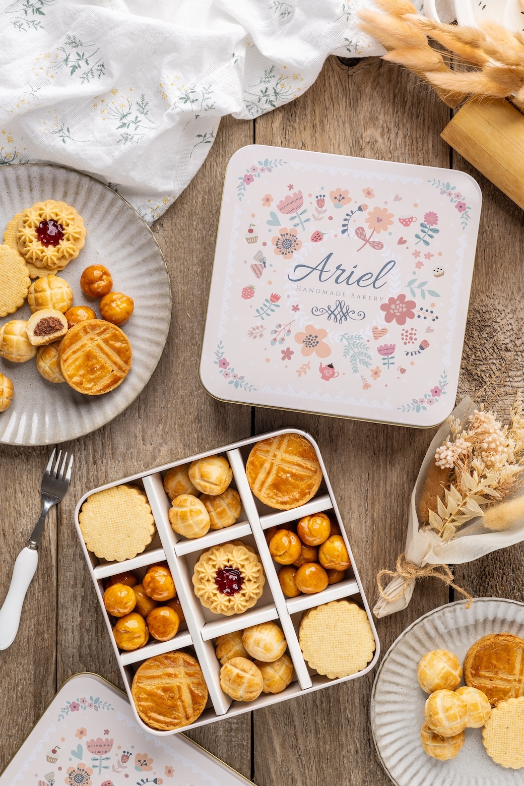 愛莉兒花語午後餅乾禮盒