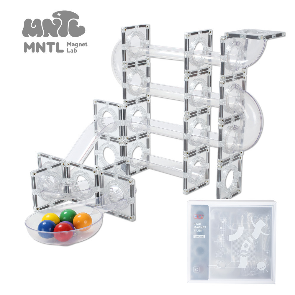 MNTL 球道探險家組合 Ball Run Explorer 全透明款 (120pcs)