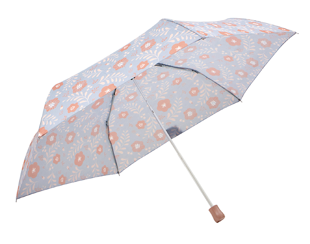 RAINSTORY粉漾花沁抗UV手開輕細口紅傘