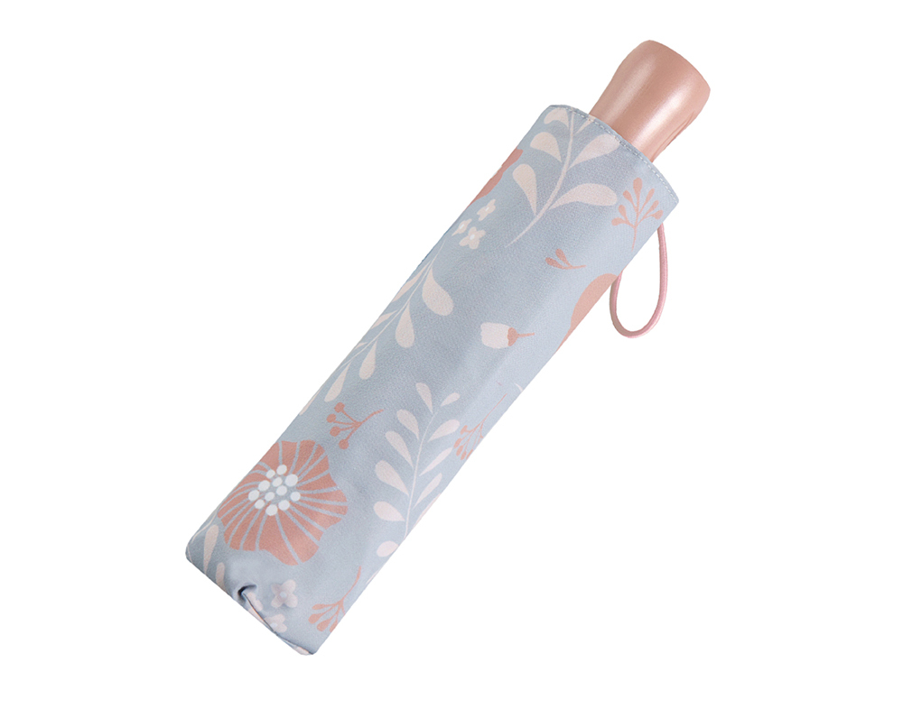 RAINSTORY粉漾花沁抗UV手開輕細口紅傘