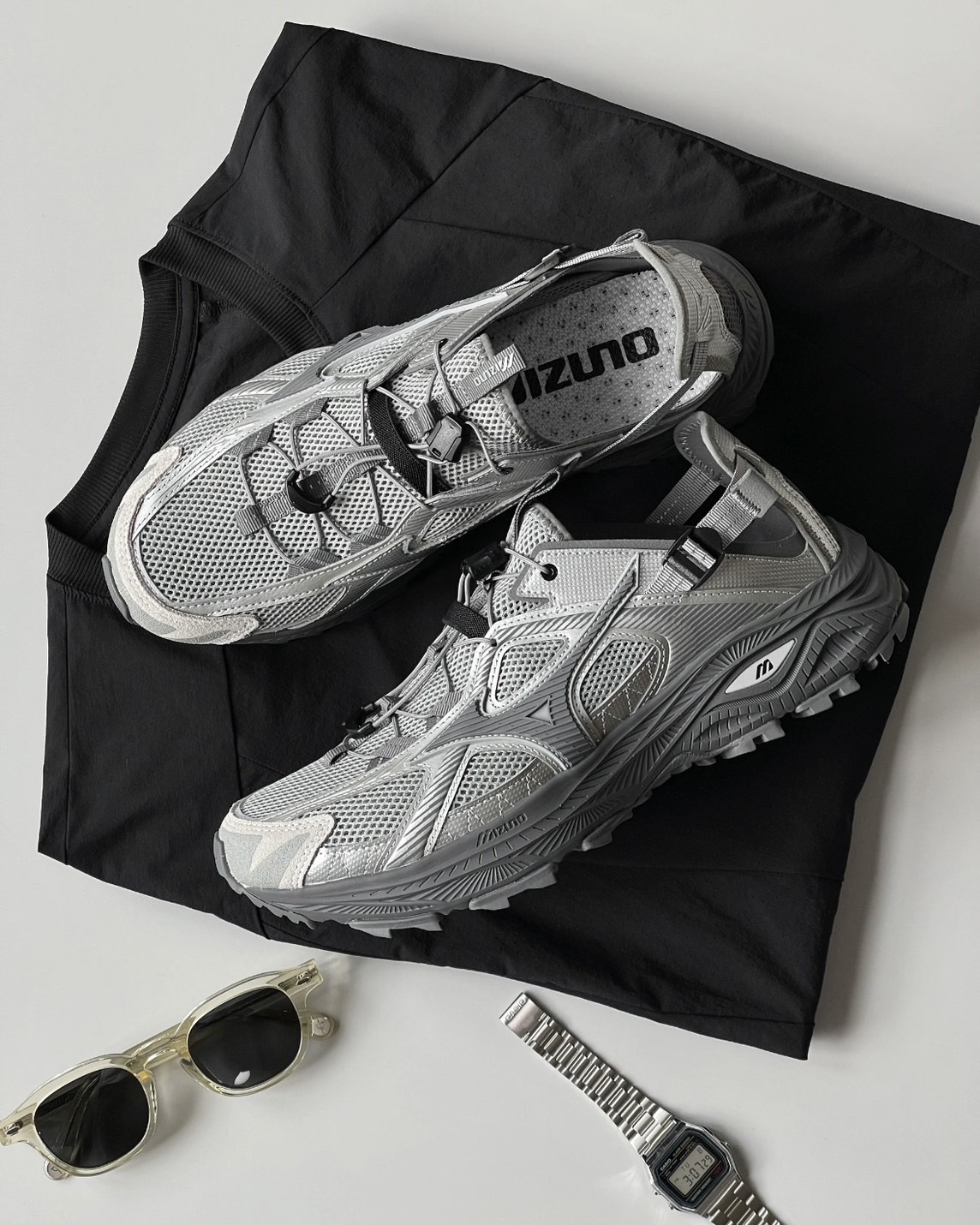 <終於降價>Mizuno Racer Trail SE 戶外越野 機能 溯溪鞋 透氣 涼鞋 機能鞋 石灰