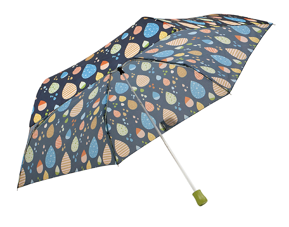 RAINSTORY繽紛雨點抗UV手開輕細口紅傘