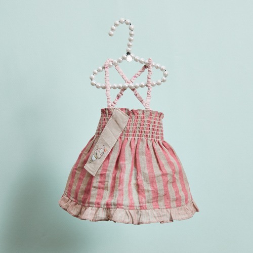 Louisdog 夏日草莓甜筒洋裝