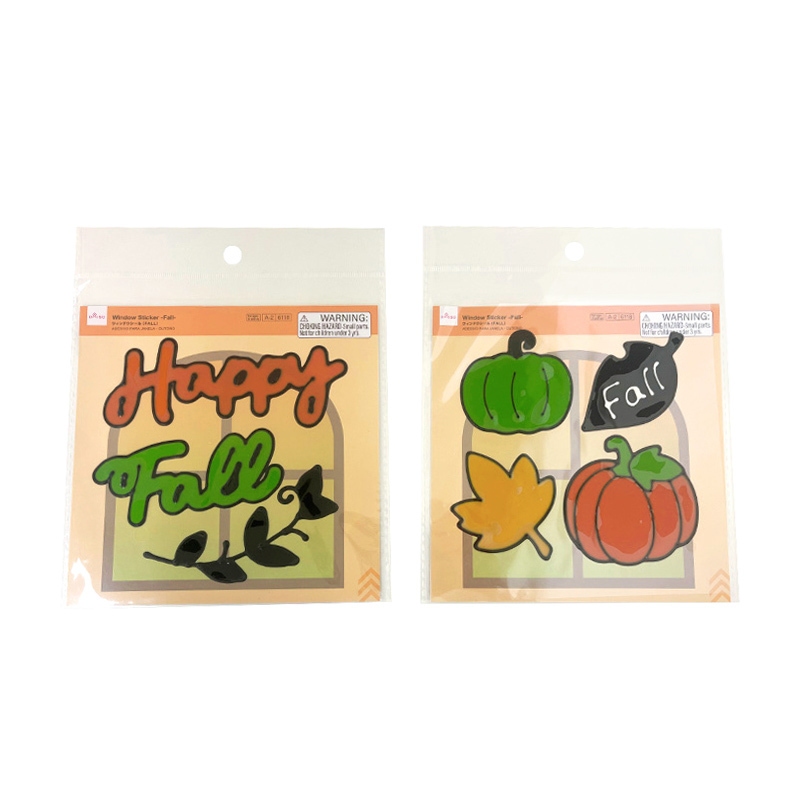 萬聖節窗貼/Fall