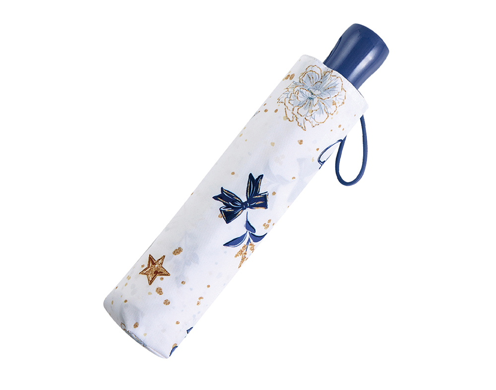 【RAINSTORY】Starry Life抗UV手開輕細口紅傘(白)