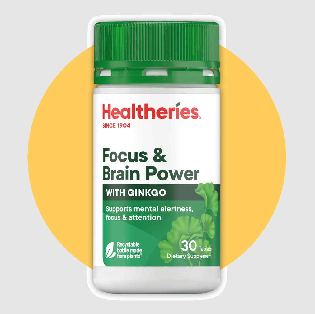 【直播】Healtheries LL081209 專注力與大腦配方(30粒裝)(買一送一)