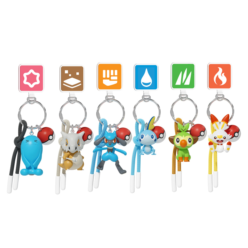 寶可夢可愛爆擊鑰匙掛飾