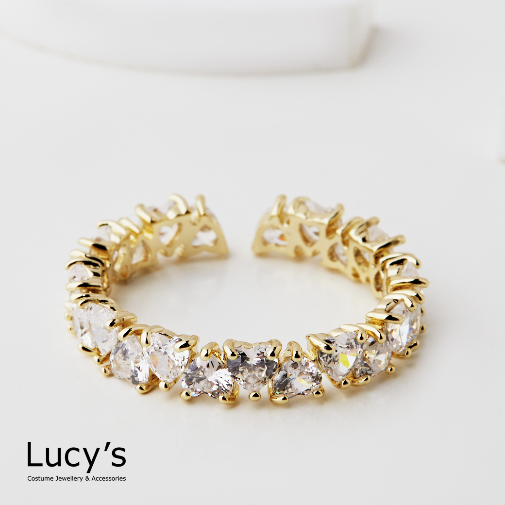 愛情光影 開口戒 (二色) (123795/123796)