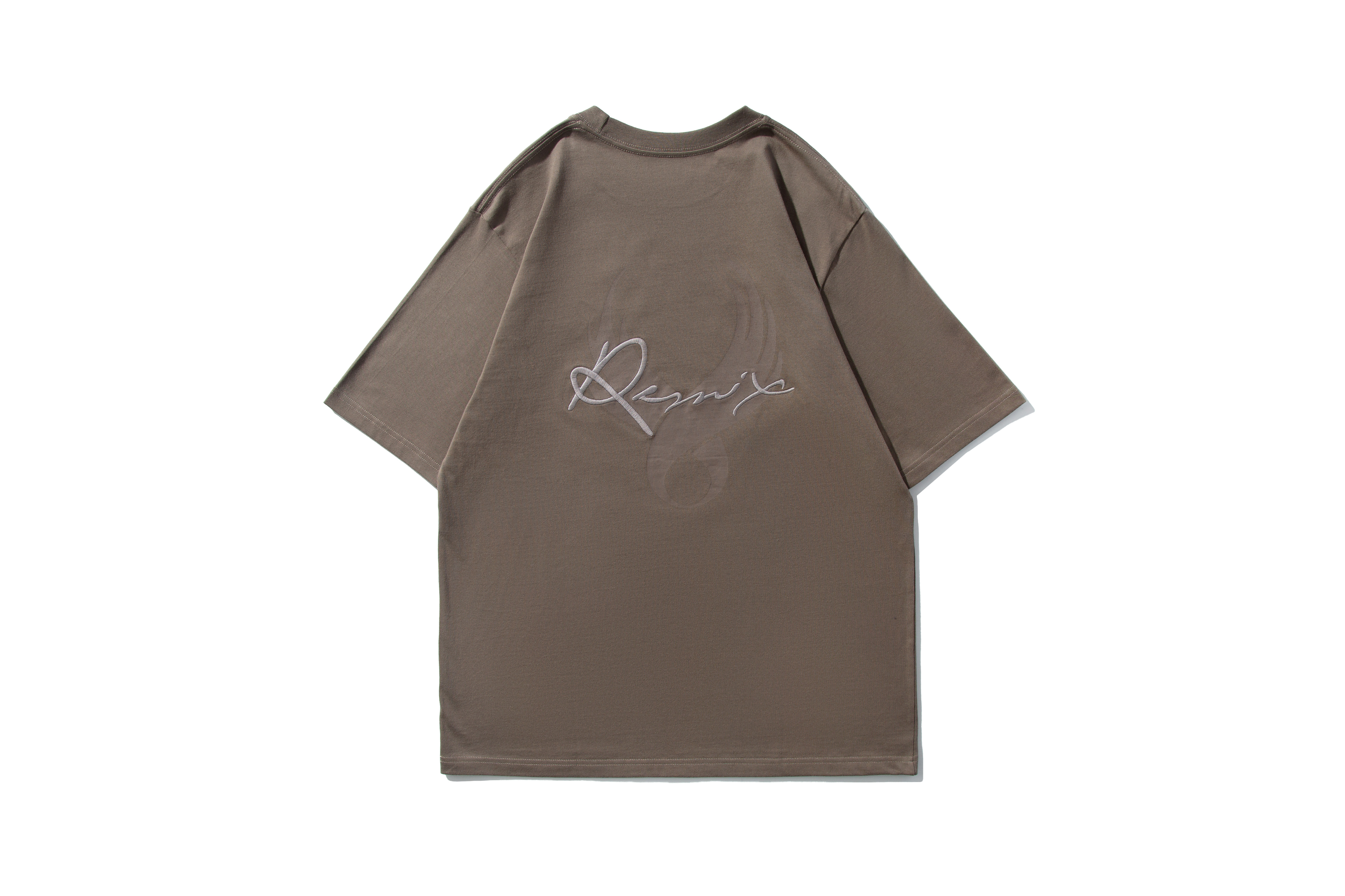 REMIX "Double Vision TEE" (Brown)