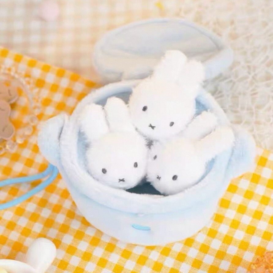 MIFFY 米菲 食物工坊系列 毛絨吊飾盲盒