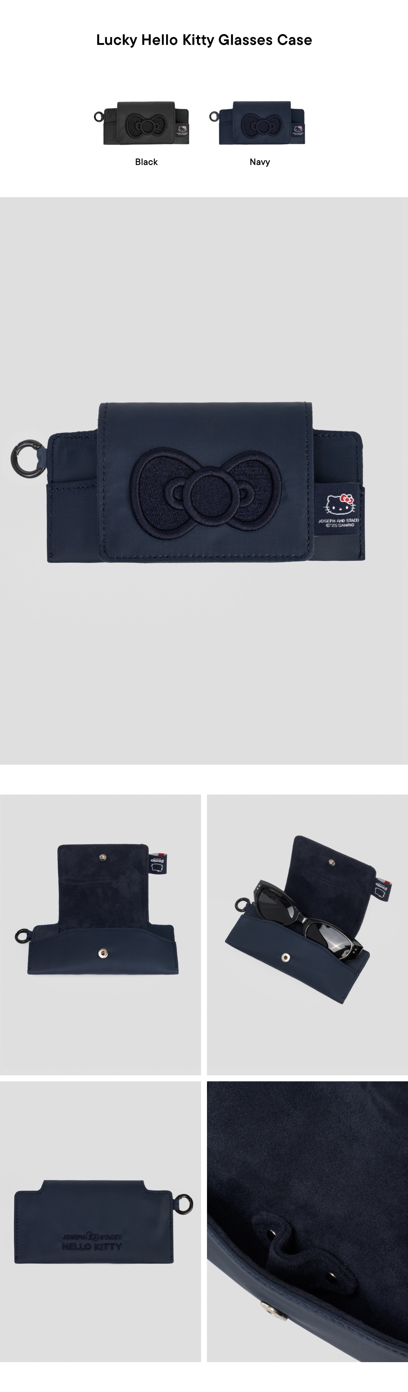 ファッション雑貨・小物その他 JOSEPH&STACEY Lucky Hello Kitty Glasses Case 5BJH1248 Hello Kitty Eyeglass Case – Paws-itive Purr-chases