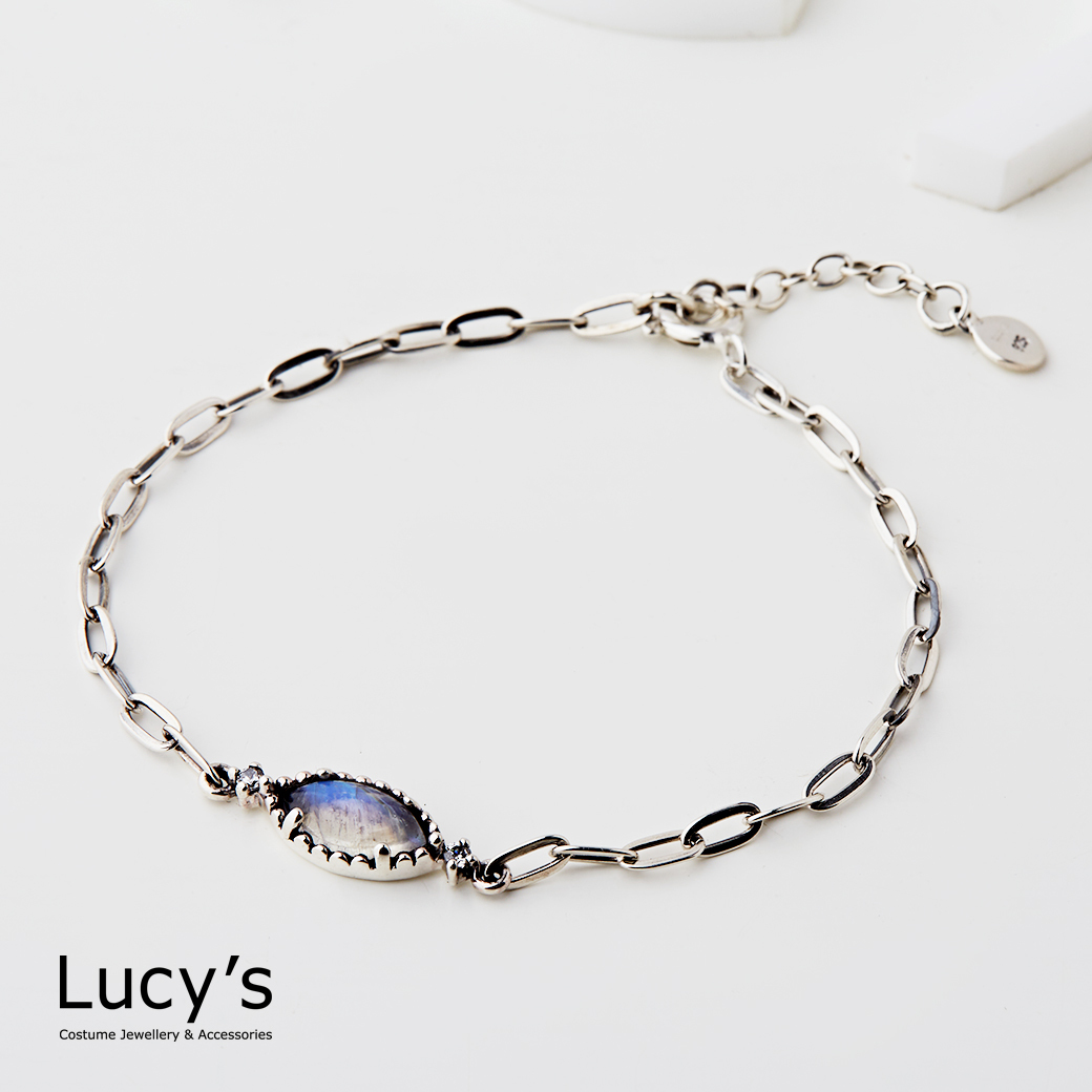 925純銀 凝視 硫化手鍊 (三色) (123697/123698/123699)