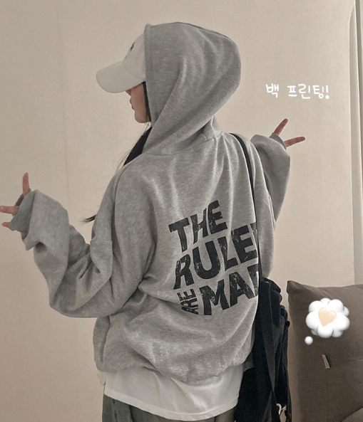 早秋預訂｜NYC BACK PRINTING HOODIE