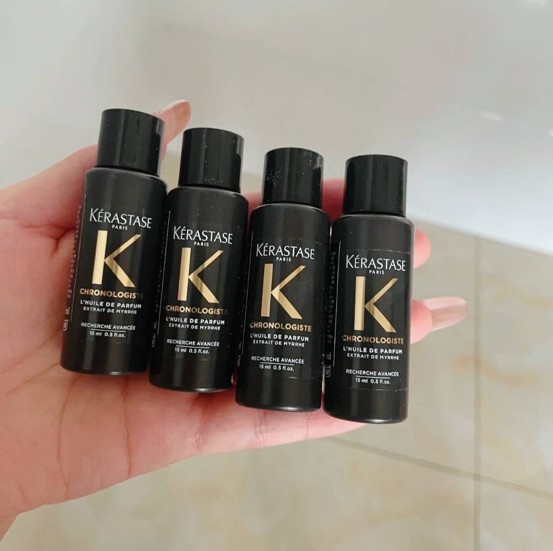 📦預購 KERASTASE巴黎卡詩-黑鑽極萃逆時玫瑰香氛露15ml小樣 新升級護髮油