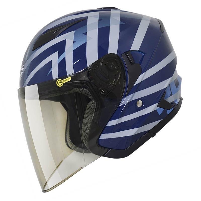 THH T560N-THOR索爾 藍/金屬藍 3/4帽款