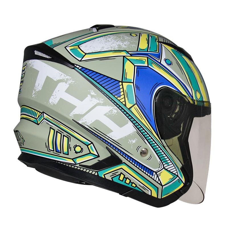 THH T560N-裝甲ARMOR 平光牛油果綠/碧綠 3/4帽款
