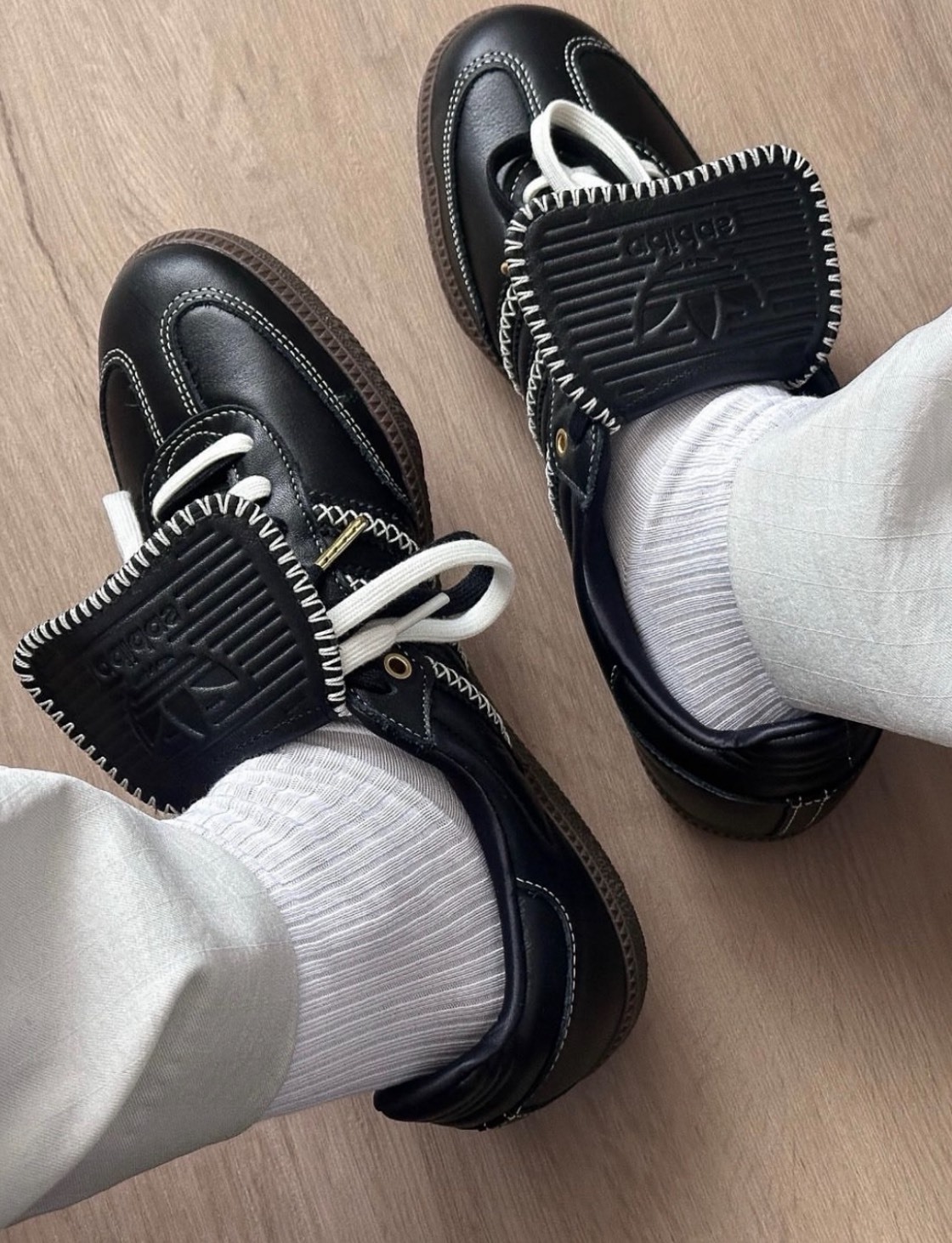 adidas Originals Samba LT 黑色低筒板鞋 男款 潮流百搭休閒鞋 耐磨運動鞋 Aug25