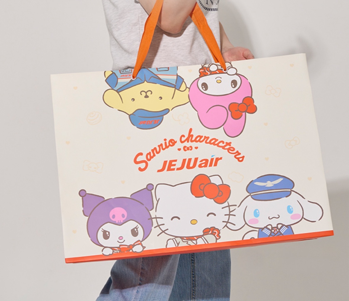 濟州航空聯名三麗鷗禮物袋🛍️