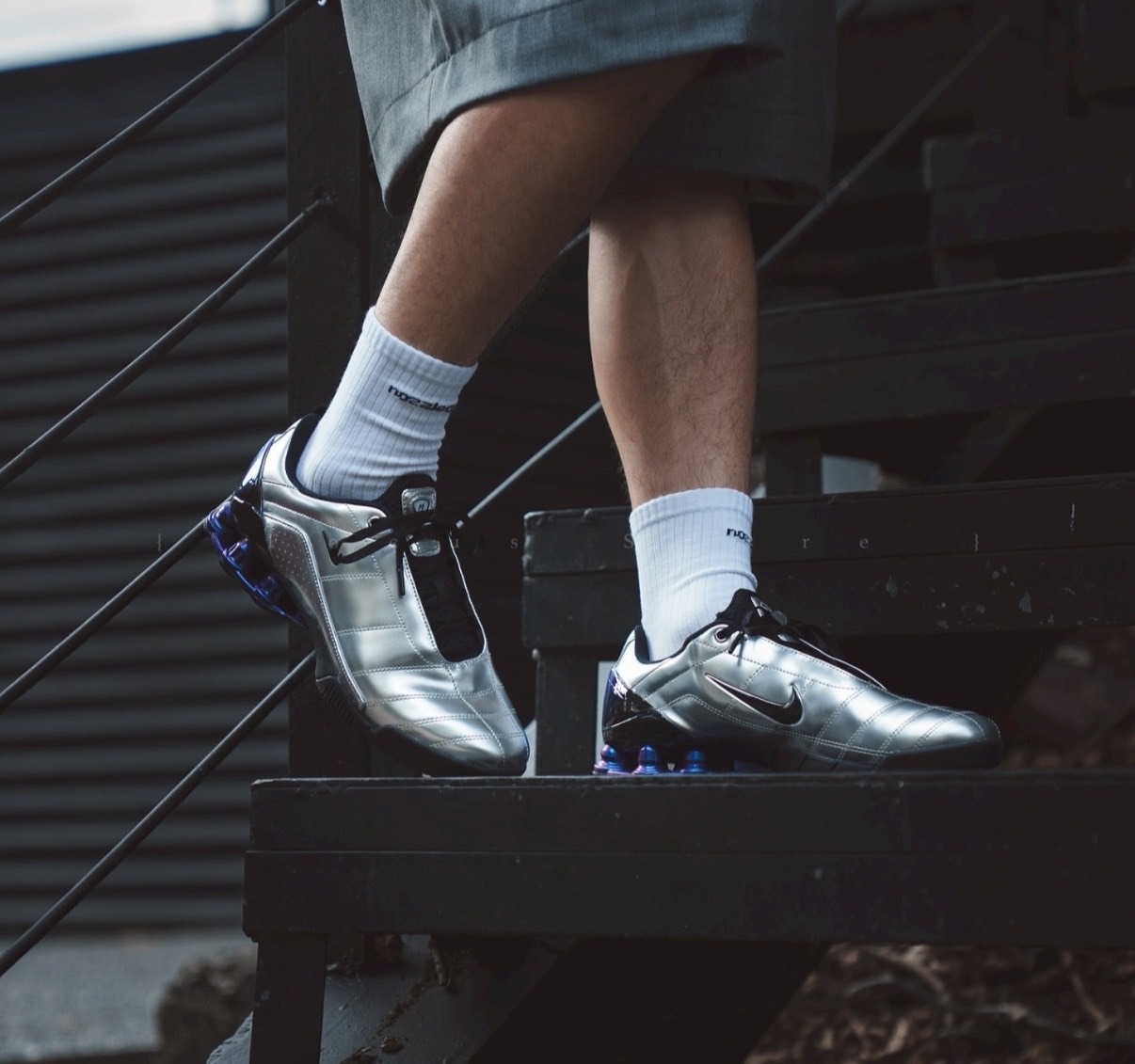 Nike Total 90 Shox Secutor Magia 銀色 女款 經典百搭 舒適耐磨 足球鞋✨Aug25