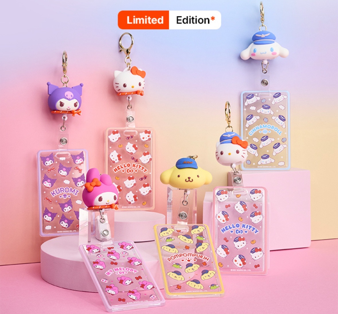 濟州航空聯名三麗鷗伸縮票卡夾