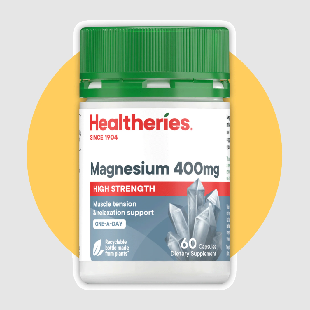 【現貨】Healtheries LL081228 高效鎂 400毫克(60粒裝)(買一送一)