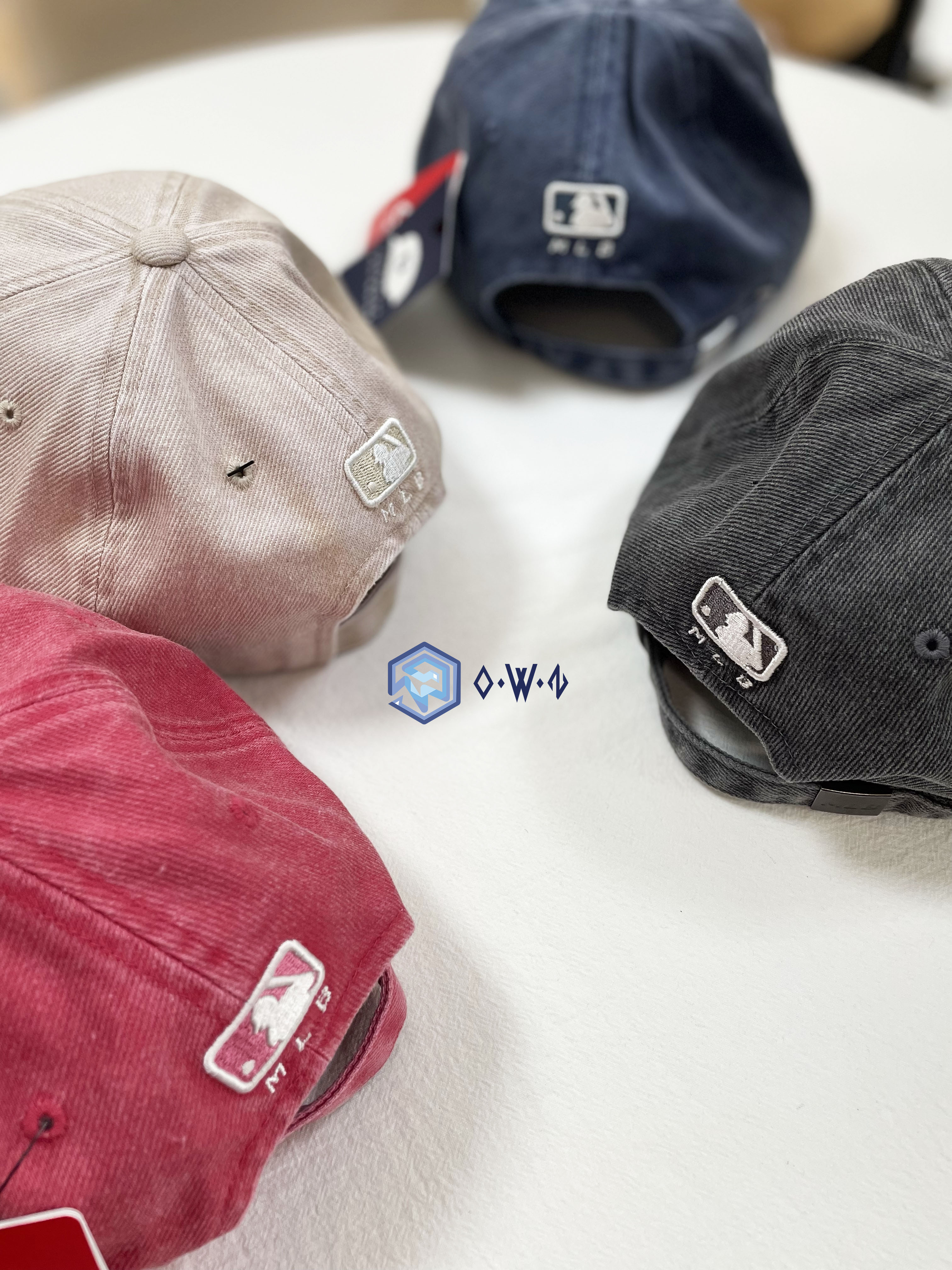 【OWN】MLB Aespa Karina 新款 帽子 牛仔 LA 道奇 鴨舌 老帽 不分男女